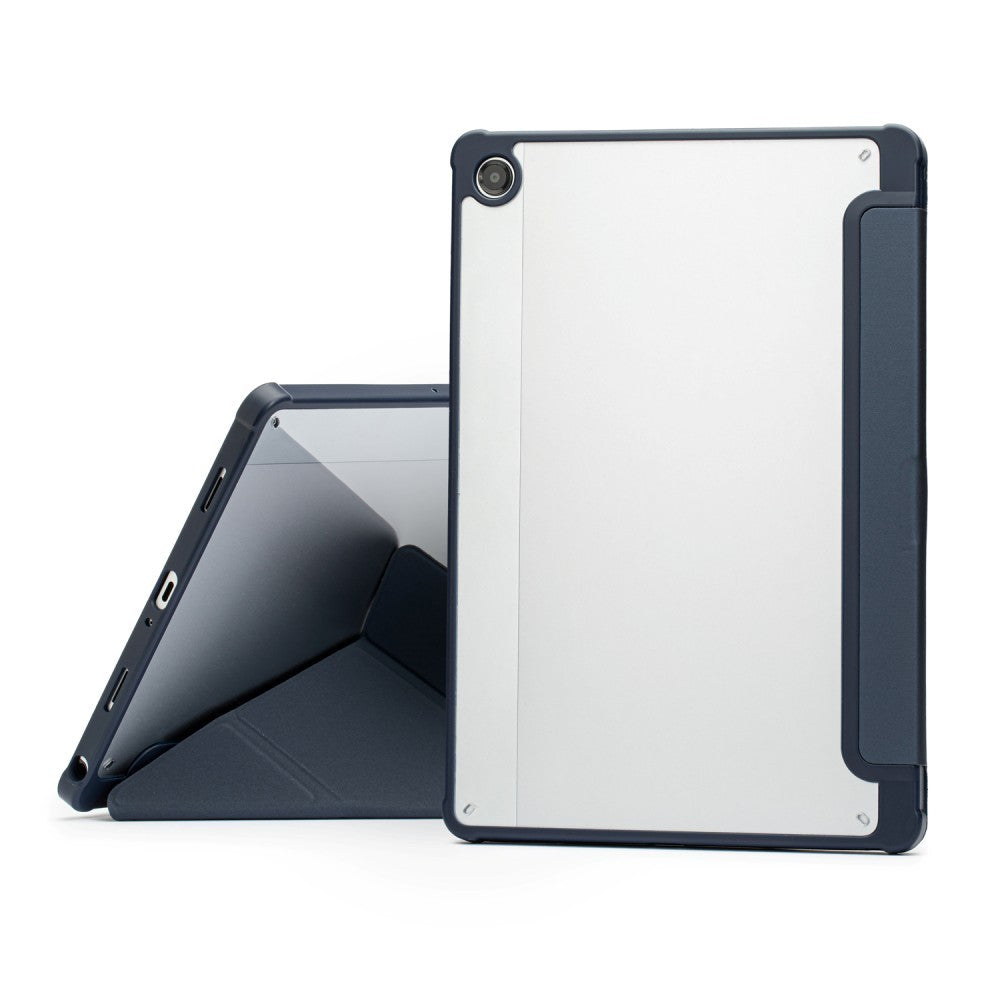 Dėklas Reach Origami Samsung X210/X215/X216 Tab A9 Plus 11.0/X230/X235/X236 Tab A11 Plus 11.0 tamsiai mėlynas