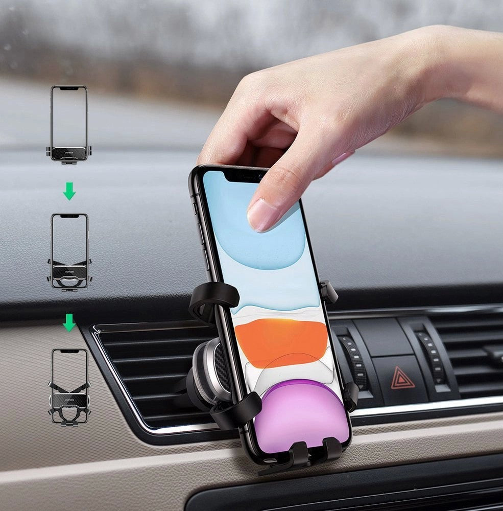 Automobilinis telefono laikiklis Ugreen LP228 juodas