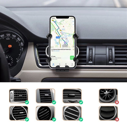 Automobilinis telefono laikiklis Ugreen LP228 juodas