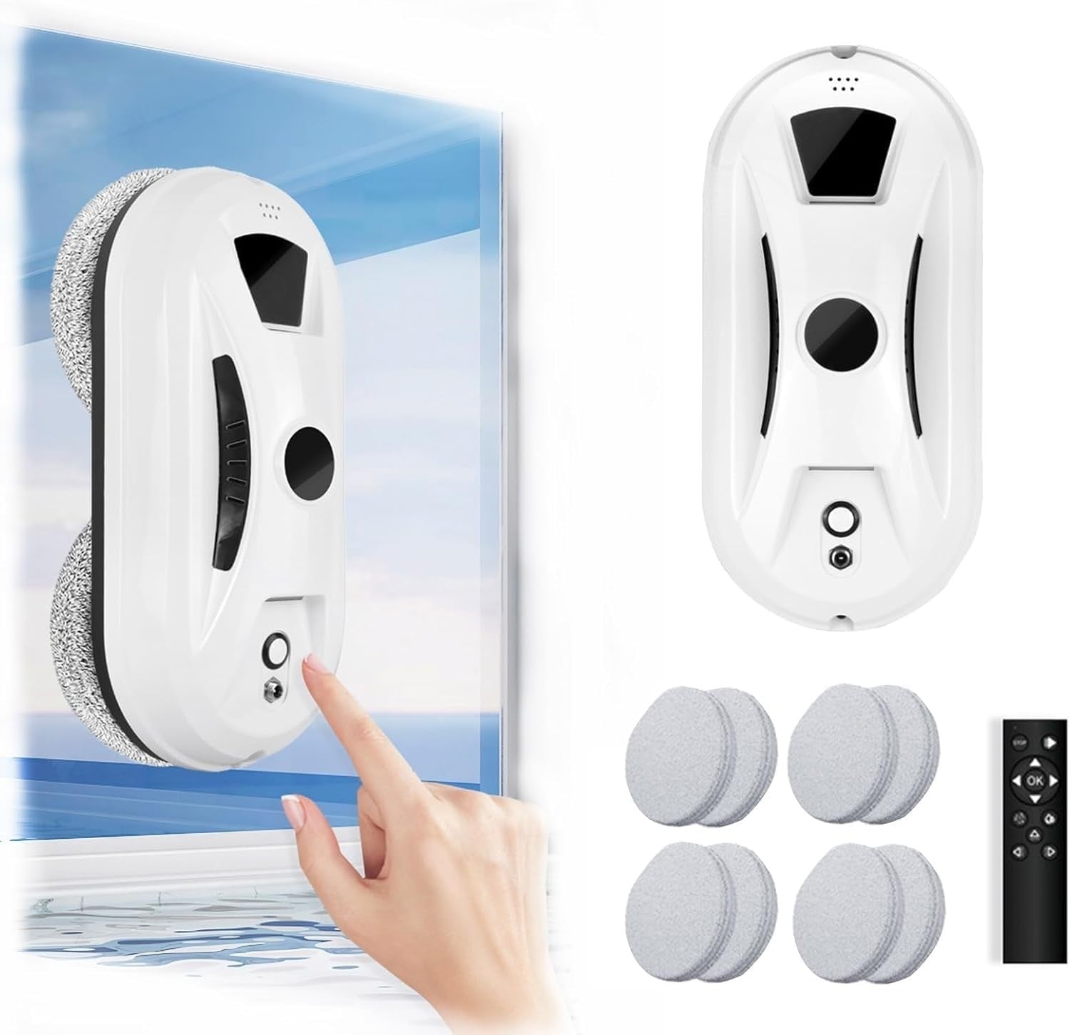 Langų valymo robotas Reach W13 baltas