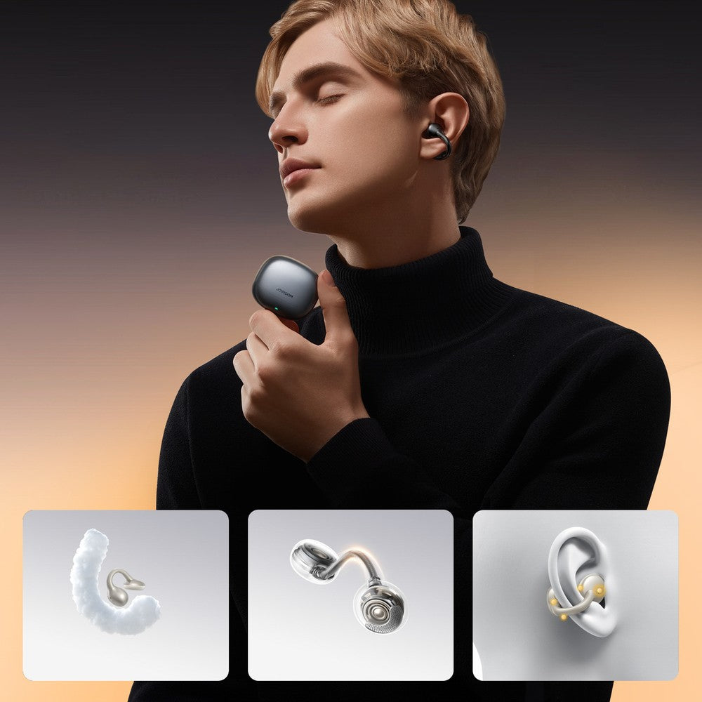 Belaidės ausinės Joyroom JR-OE3 pilkos (space gray)