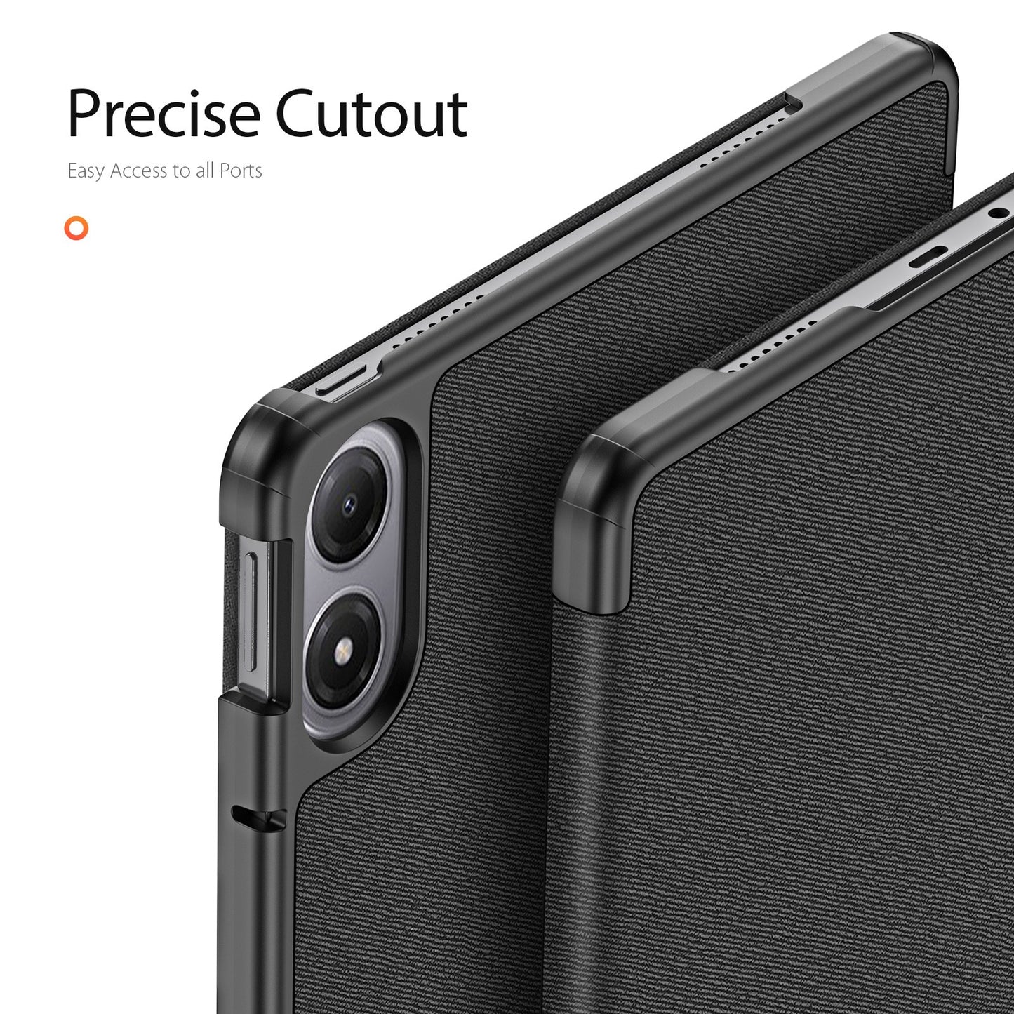 Dėklas Dux Ducis Domo Xiaomi Redmi Pad Pro 12.1/Redmi Pad 2 Pro 12.1 juodas