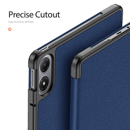 Dėklas Dux Ducis Domo Xiaomi Redmi Pad Pro 12.1/Redmi Pad 2 Pro 12.1 tamsiai mėlynas