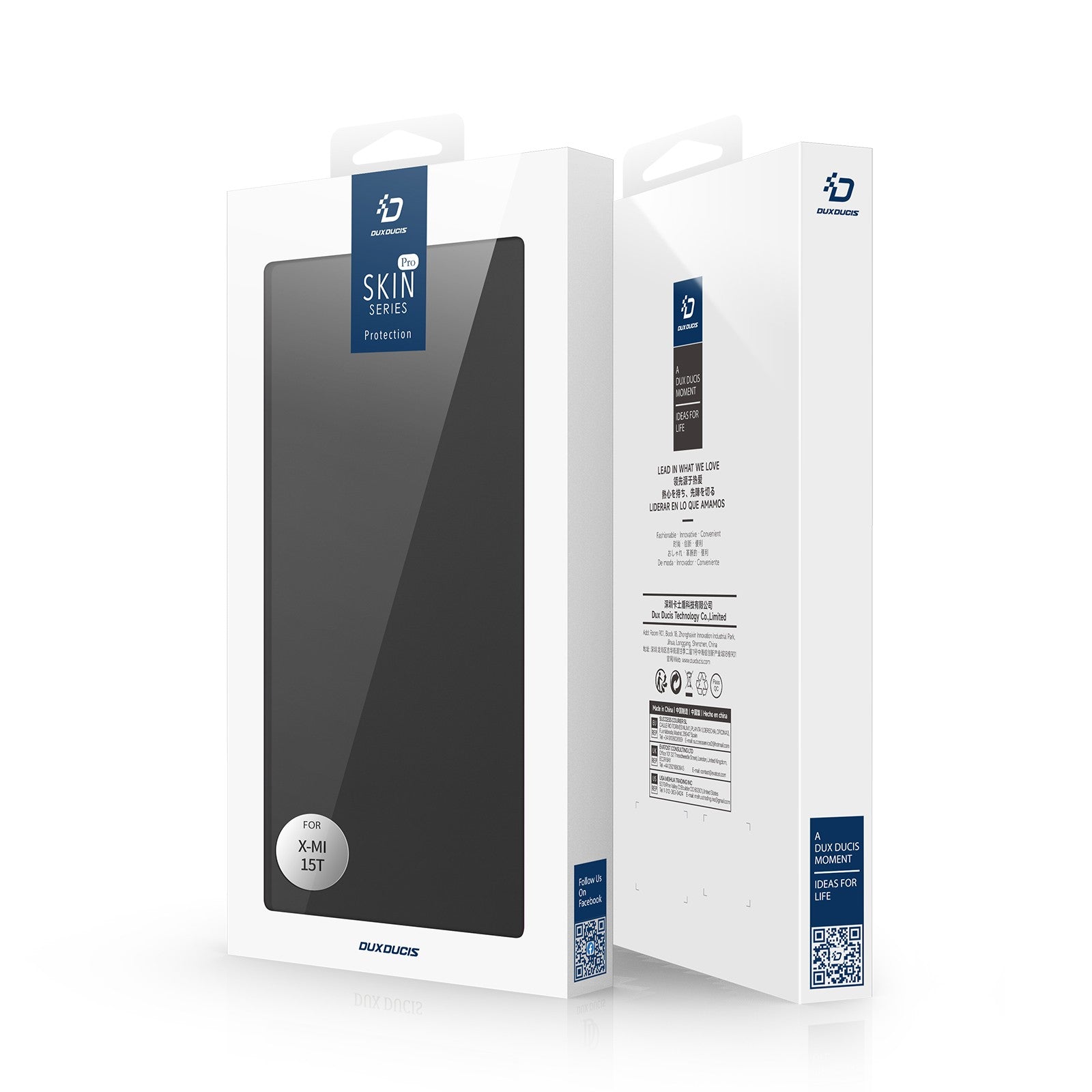 Dėklas Dux Ducis Skin Pro Xiaomi 15T tamsiai mėlynas