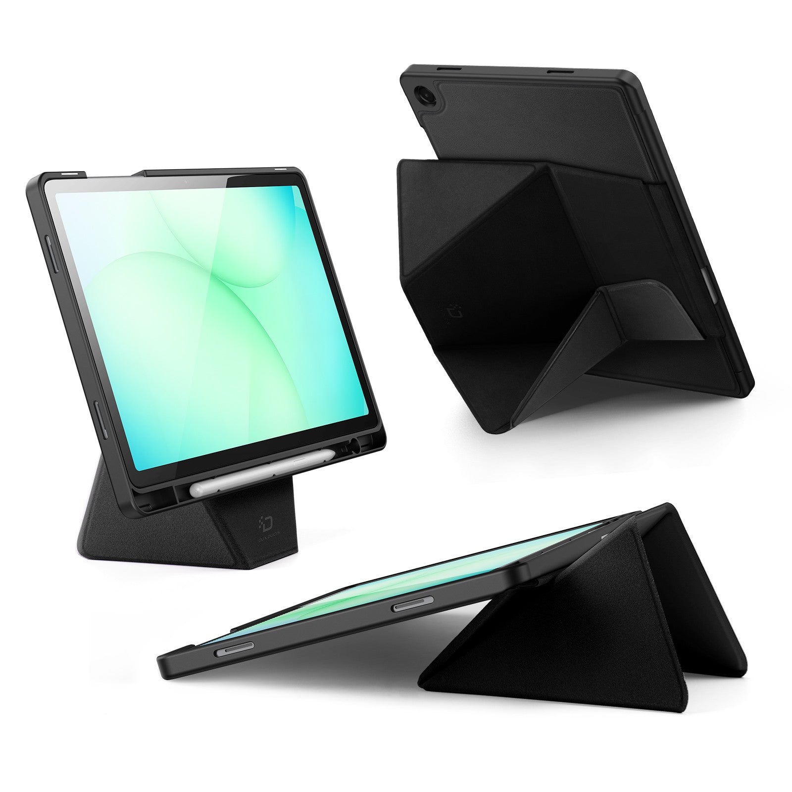 Dėklas Dux Ducis Vers Samsung X210/X215/X216 Tab A9 Plus 11.0/X230/X235/X236 Tab A11 Plus 11.0 juodas