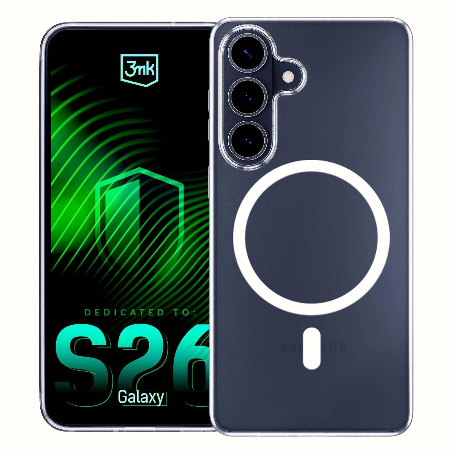 Dėklas 3mk Clear MagCase Samsung S942 S26