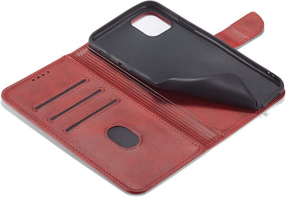 Dėklas Wallet Case Samsung A376 A37 5G raudonas