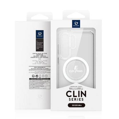 Dėklas Dux Ducis Clin Magsafe Samsung S948 S26 Ultra skaidrus