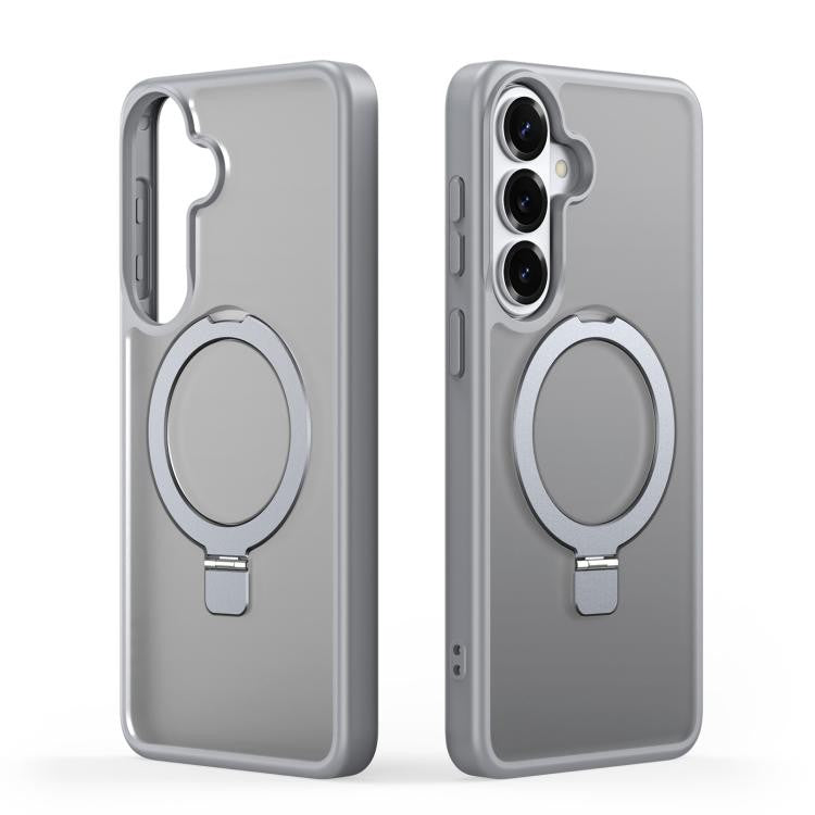 Dėklas Dux Ducis Yind Magnetic Stand Samsung S942 S26 pilkas