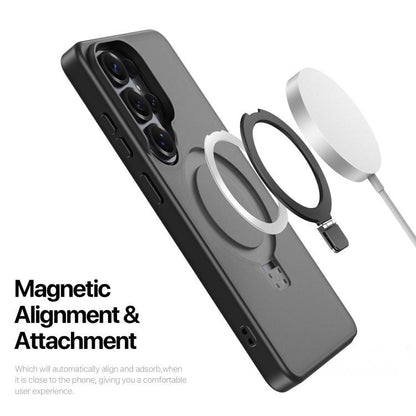 Dėklas Dux Ducis Yind Magnetic Stand Samsung S948 S26 Ultra juodas