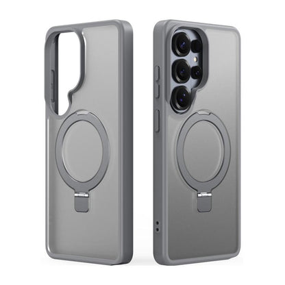 Dėklas Dux Ducis Yind Magnetic Stand Samsung S948 S26 Ultra pilkas