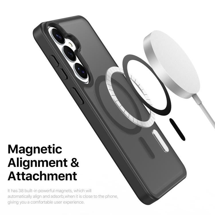 Dėklas Dux Ducis Yind MagSafe Samsung S942 S26 juodas