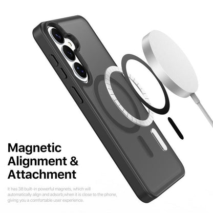 Dėklas Dux Ducis Yind MagSafe Samsung S942 S26 juodas
