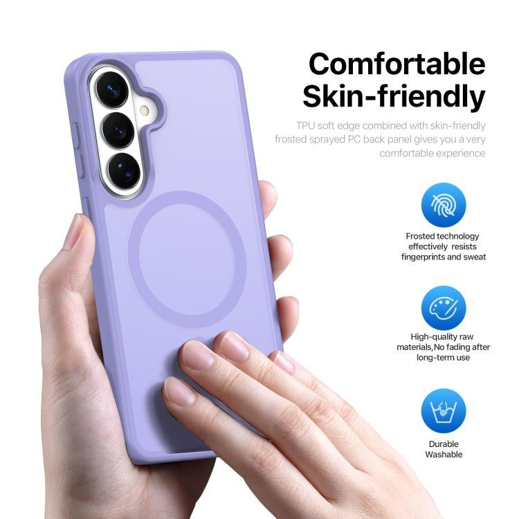 Dėklas Dux Ducis Yind MagSafe Samsung S947 S26 Plus violetinis