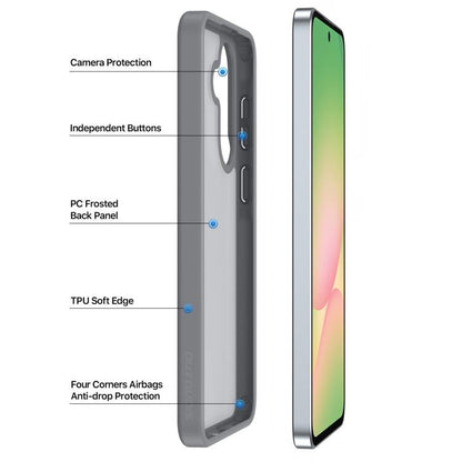 Dėklas Dux Ducis Yind Samsung A576 A57 5G pilkas