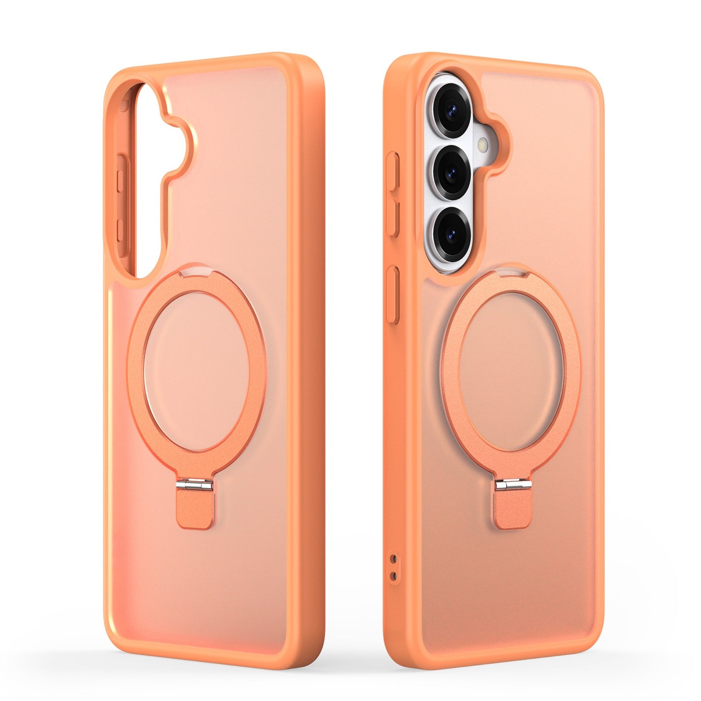 Dėklas Dux Ducis Yind Magnetic Stand Samsung S947 S26 Plus oranžinis