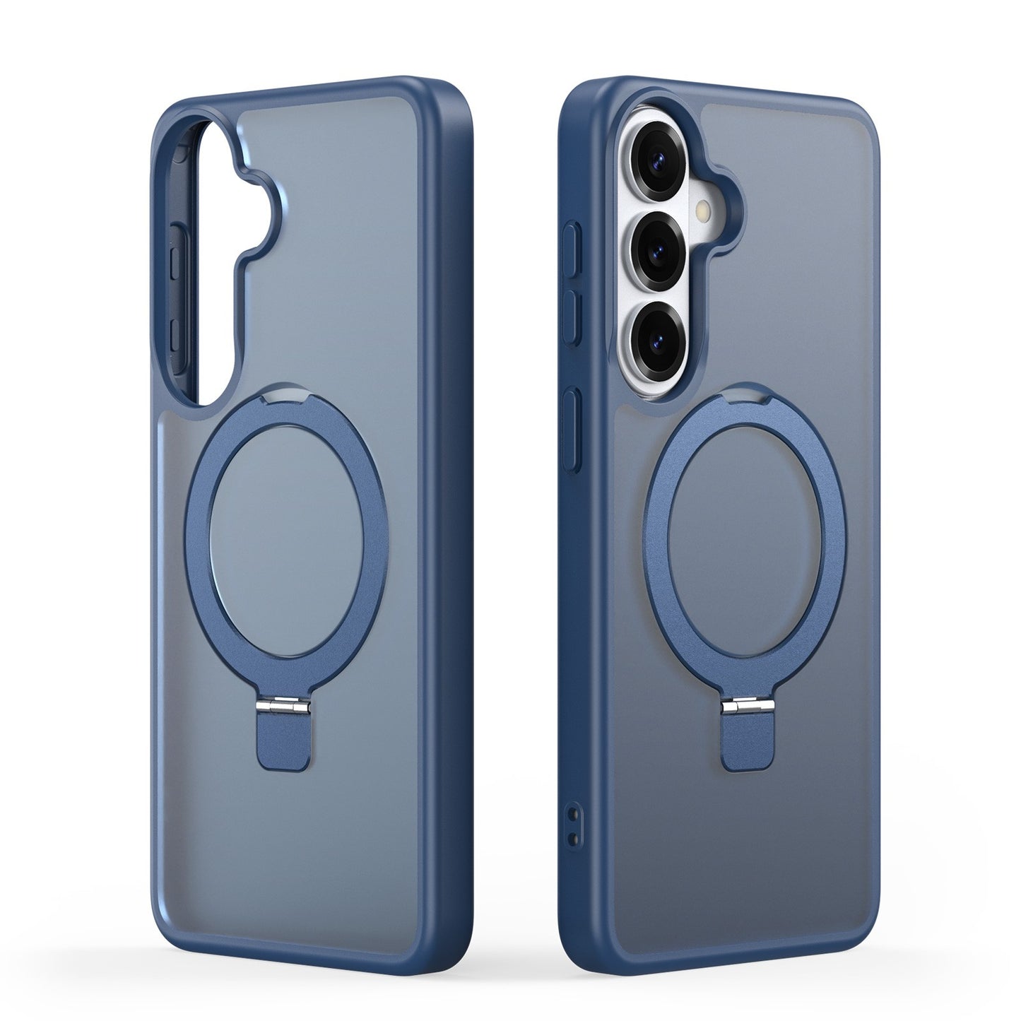 Dėklas Dux Ducis Yind Magnetic Stand Samsung S947 S26 Plus tamsiai mėlynas