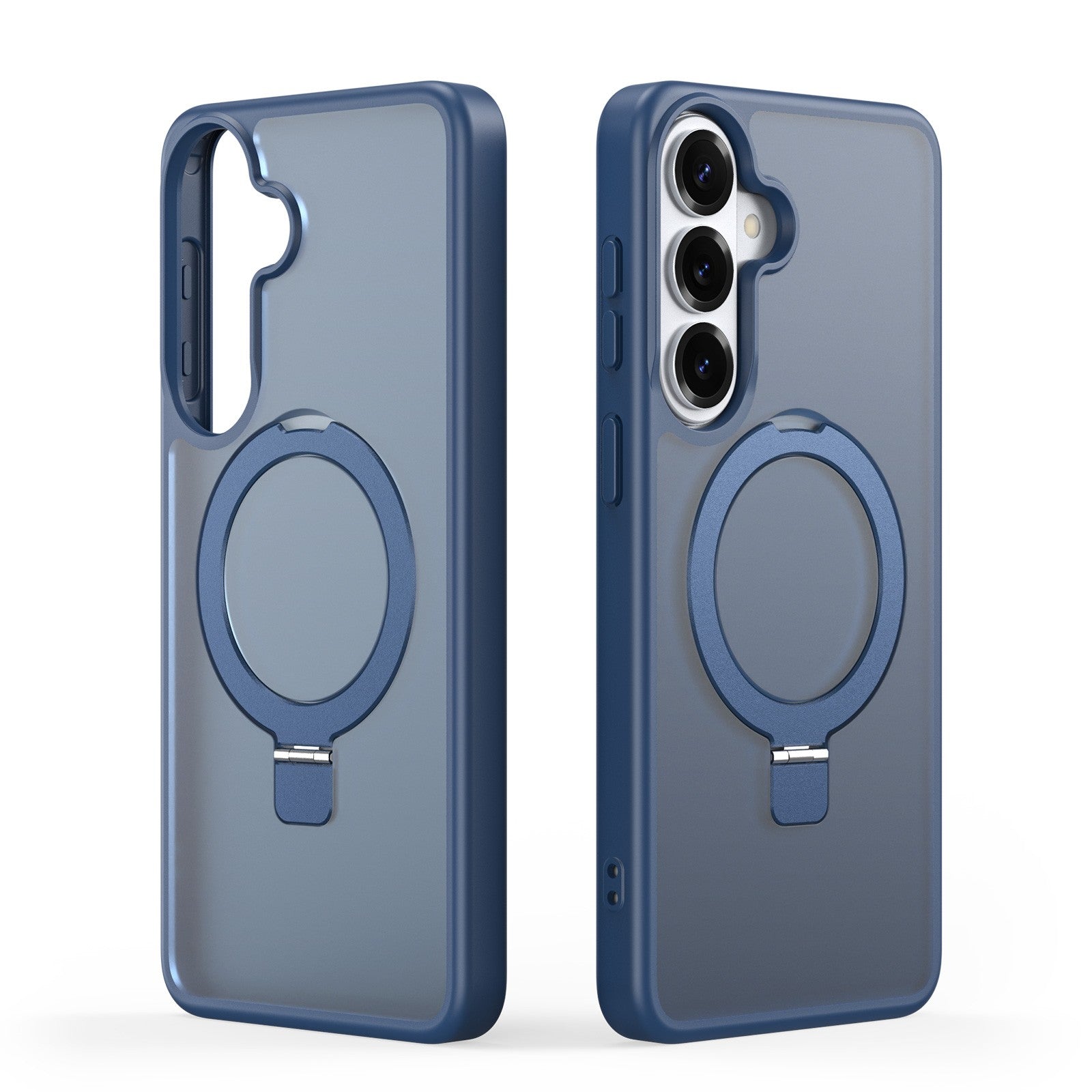 Dėklas Dux Ducis Yind Magnetic Stand Samsung S947 S26 Plus tamsiai mėlynas