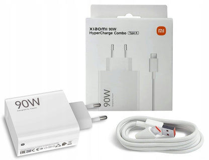 Įkroviklis Xiaomi HyperCharge Combo 90W USB-A baltas BHR07ZBEU