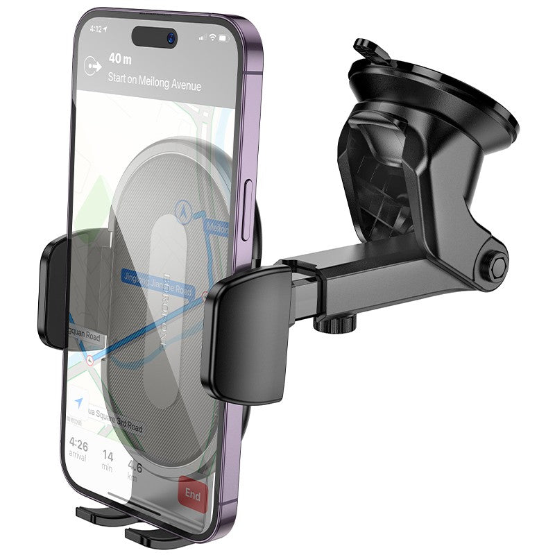 Automobilinis telefono laikiklis Borofone BH134 (dashboard) juodas