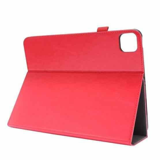 Dėklas Folding Leather Samsung X210/X215/X216 Tab A9 Plus 11.0 raudonas