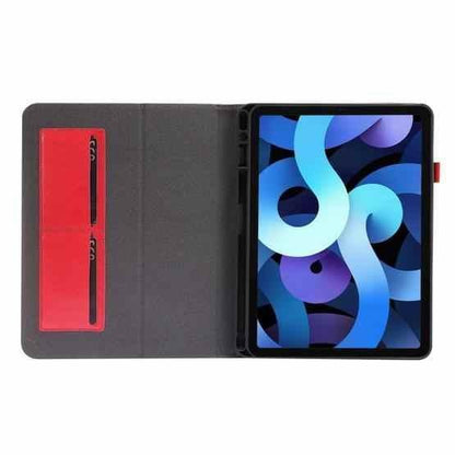 Dėklas Folding Leather Samsung X210/X215/X216 Tab A9 Plus 11.0 raudonas