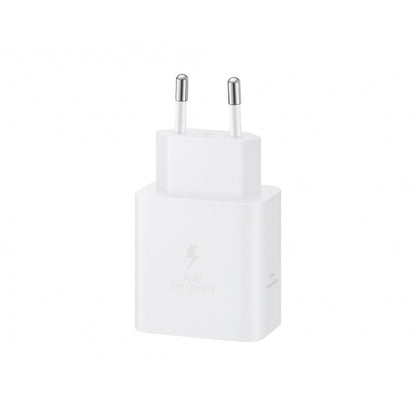 Įkroviklis Samsung EP-T4511XWEGEU 45W USB-C + USB-C to USB-C cable 1.8m baltas