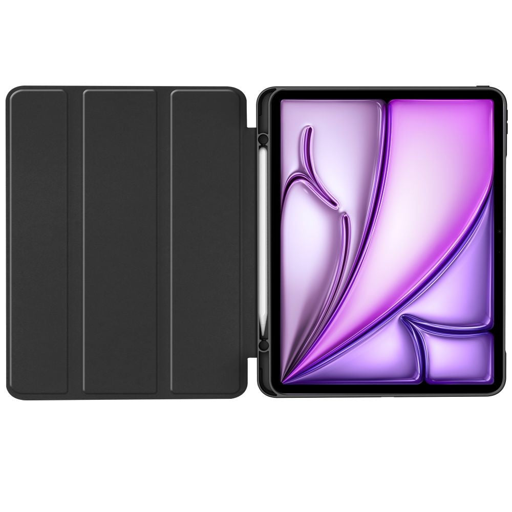 Dėklas Tech-Protect SmartCase Pen Holder Apple iPad Air 13 M2/M3/M4 2024/2025/2026 juodas