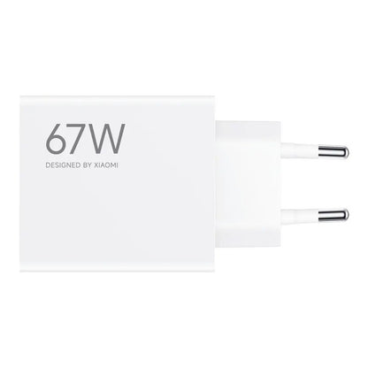 Įkroviklis Xiaomi HyperCharge Power Adapter 67W USB-A baltas BHR07SKEU
