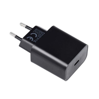 Įkroviklis Blue Star 20W USB-C + USB-C to USB-C cable juodas