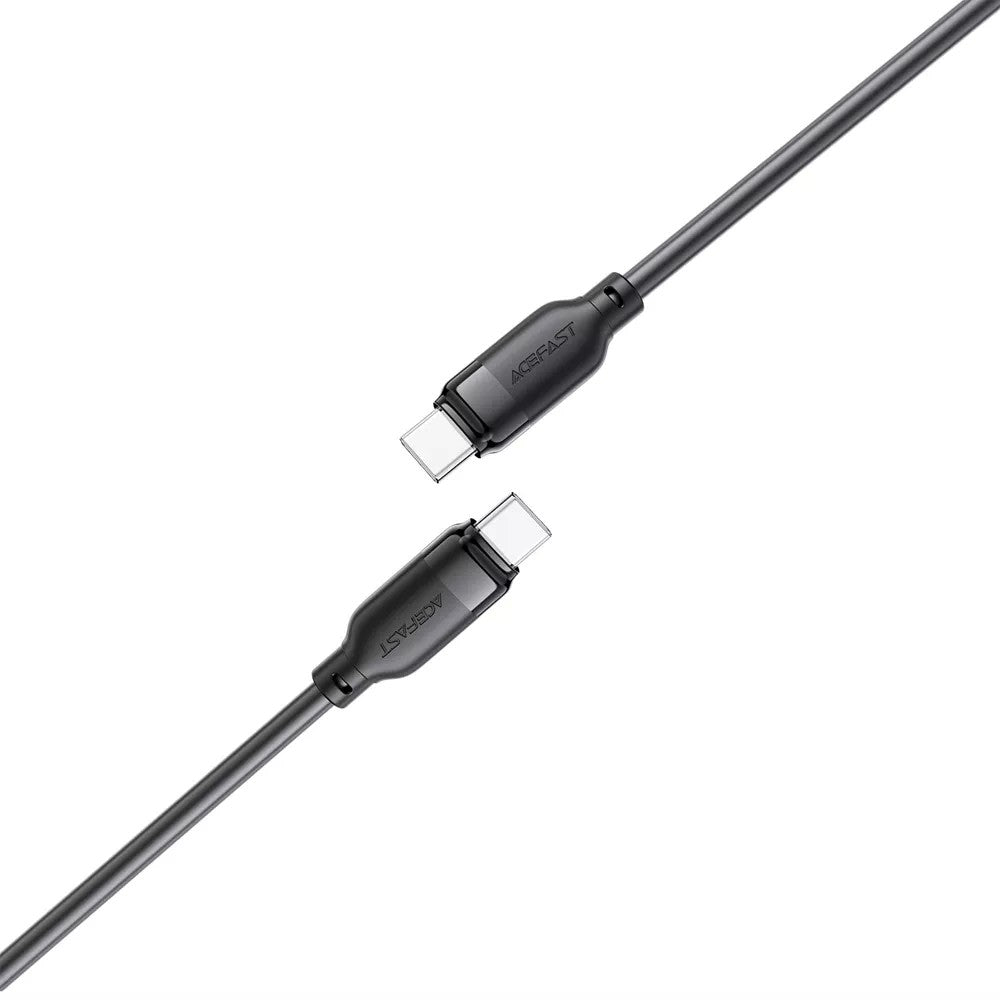 USB kabelis Acefast C16-03 USB-C to USB-C 1.2m juodas