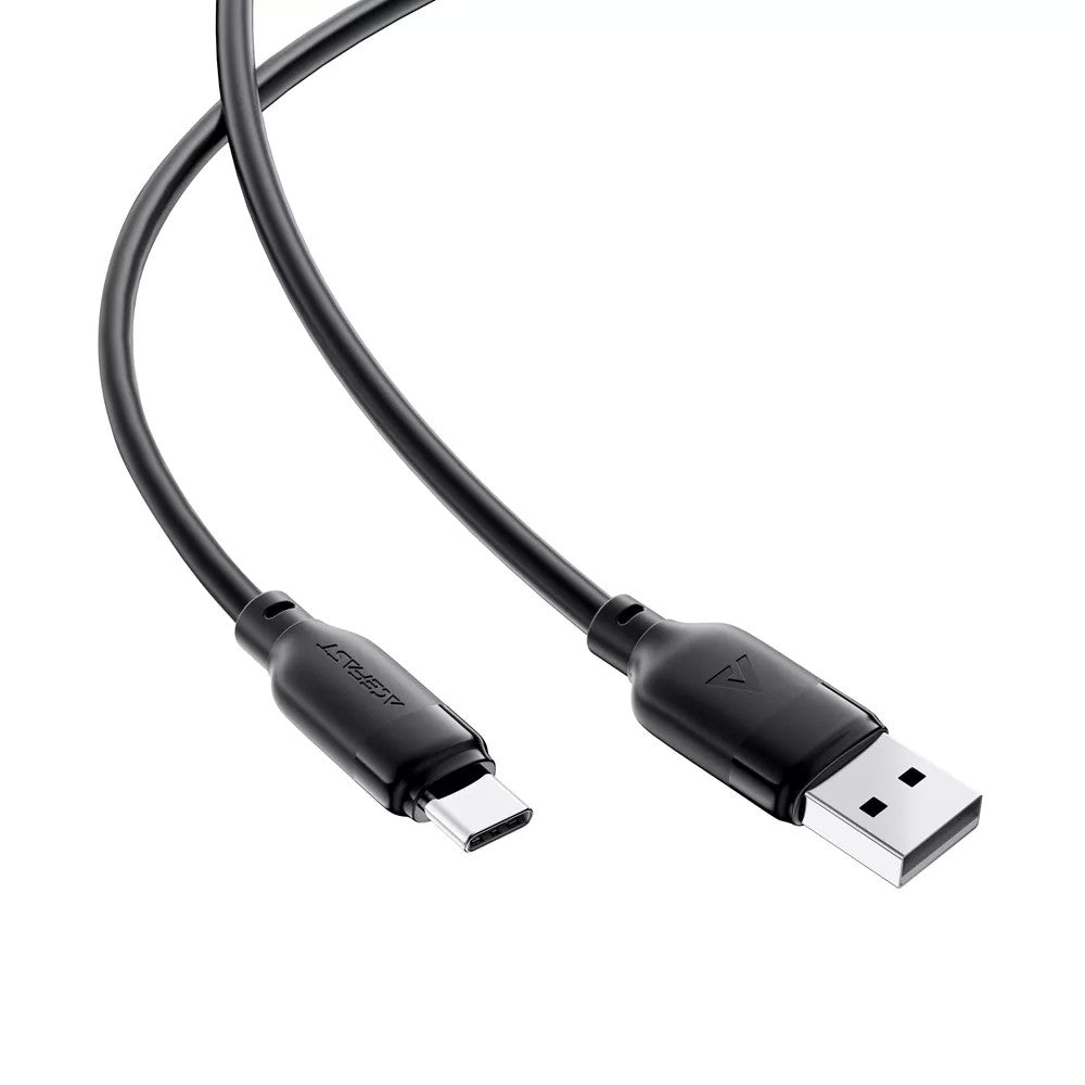 USB kabelis Acefast C16-04 USB-A to USB-C 1.2m juodas