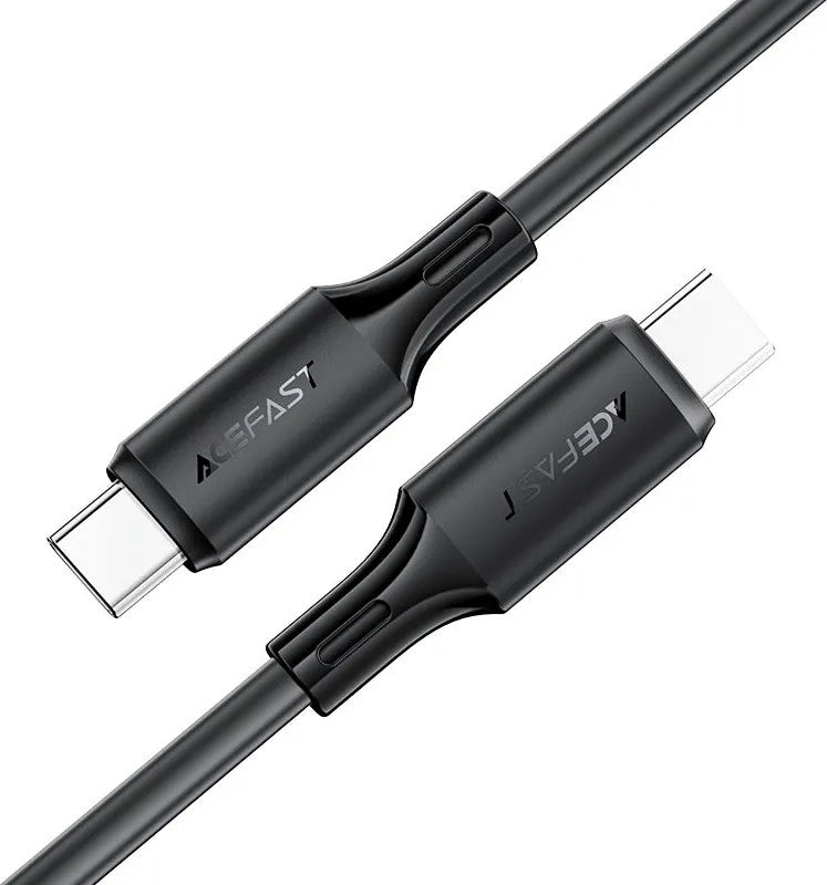 USB kabelis Acefast C17-03 USB-C to USB-C 1.2m juodas