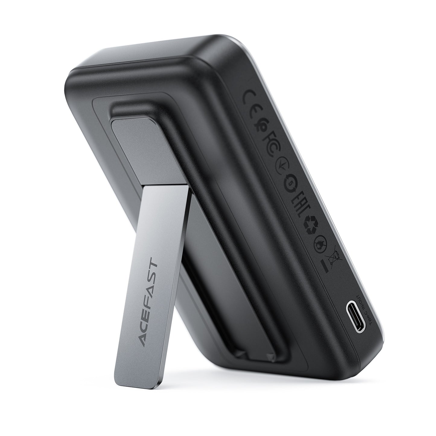 Išorinė baterija Power Bank Acefast M24-10000 22.5W Magnetic Wireless 10000mAh juoda
