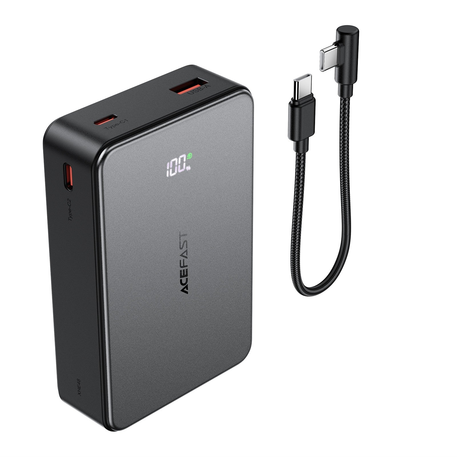 Išorinė baterija Power Bank Acefast M29-20000 22.5W 20000mAh juoda