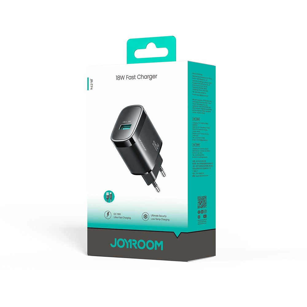 Įkroviklis Joyroom JR-TF4 18W USB-A juodas