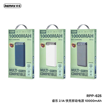 Išorinė baterija Power Bank Remax RPP-625 10000mAh mėlyna