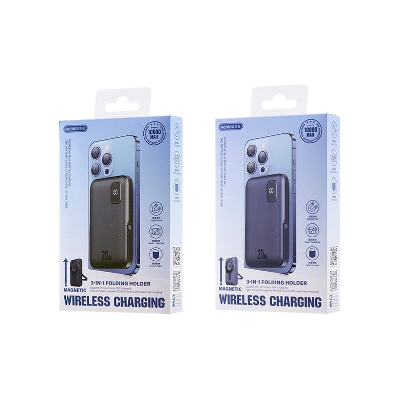 Išorinė baterija Power Bank Remax RPP-695 15W MagSafe 10000mAh mėlyna