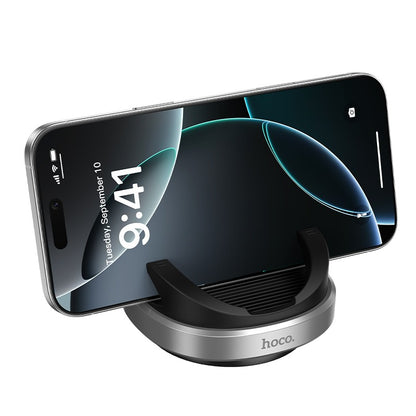 Automobilinis telefono laikiklis Hoco H100 (dashboard) juodas