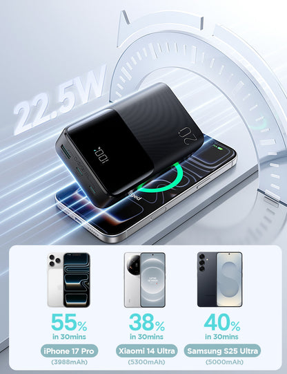 Išorinė baterija Power Bank Joyroom JR-QP192 Mini 22.5W 20000mAh juoda