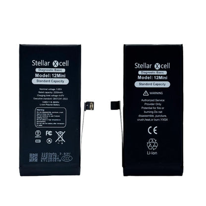 Akumuliatorius StellarXcell Diagnostic Apple iPhone 12 mini 2227mAh (Standart Capacity + HQ Copy BMS)