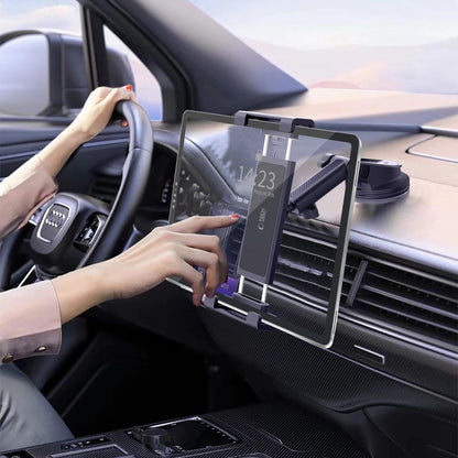 Automobilinis planšetinio kompiuterio laikiklis Tech-Protect V4 juodas