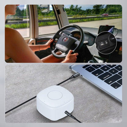 Audio kabelis Choetech AUX006 USB-C to 3.5mm juodas