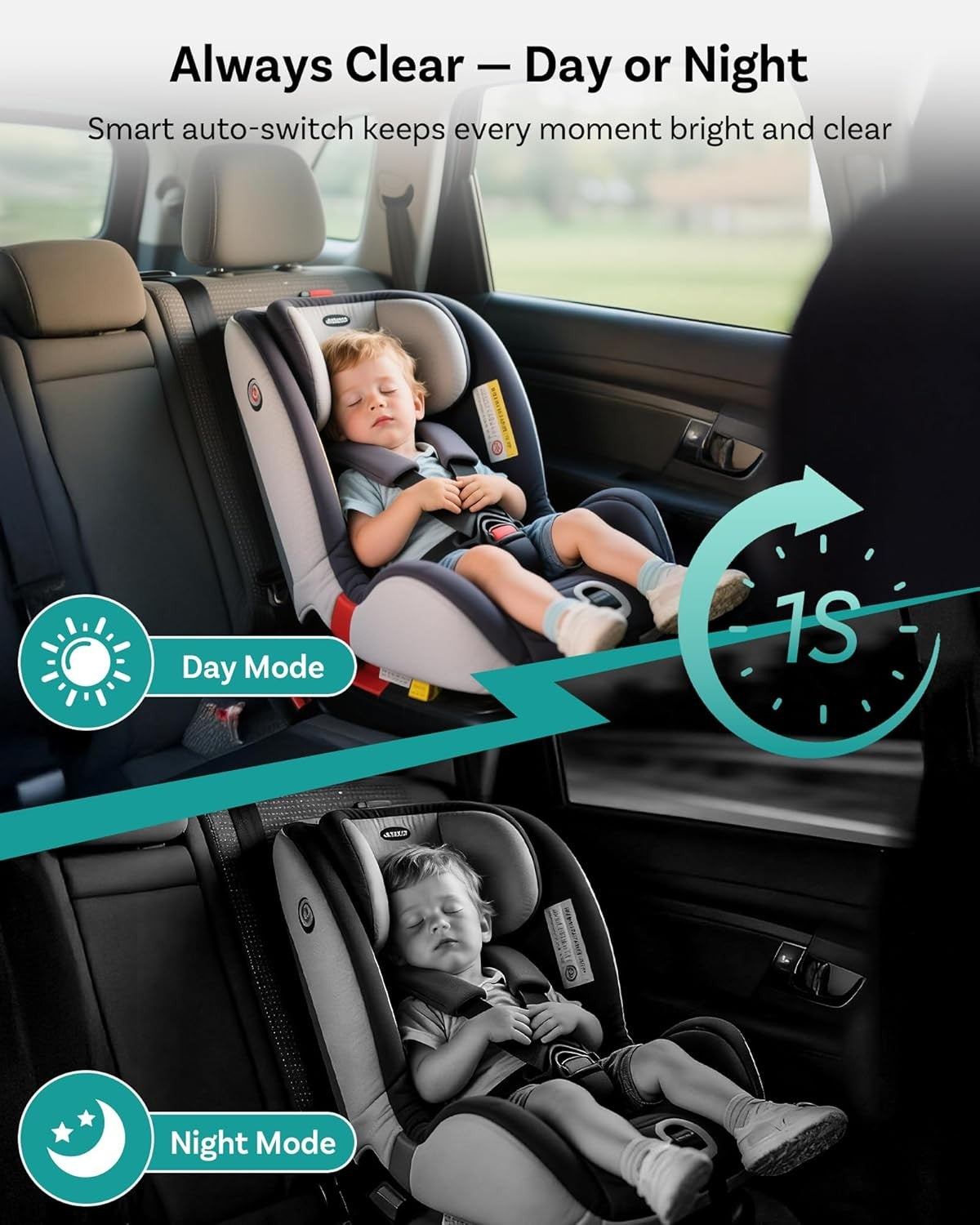 Belaidis CarPlay adapteris su mobilios auklės funkcija Ottocast Cabin Care juodas CA520-T