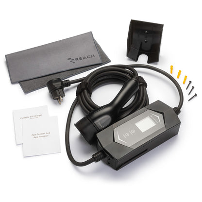 Elektromobilių įkroviklis Reach PEVC2 220V Type2 16A 3.5kW 7.0m