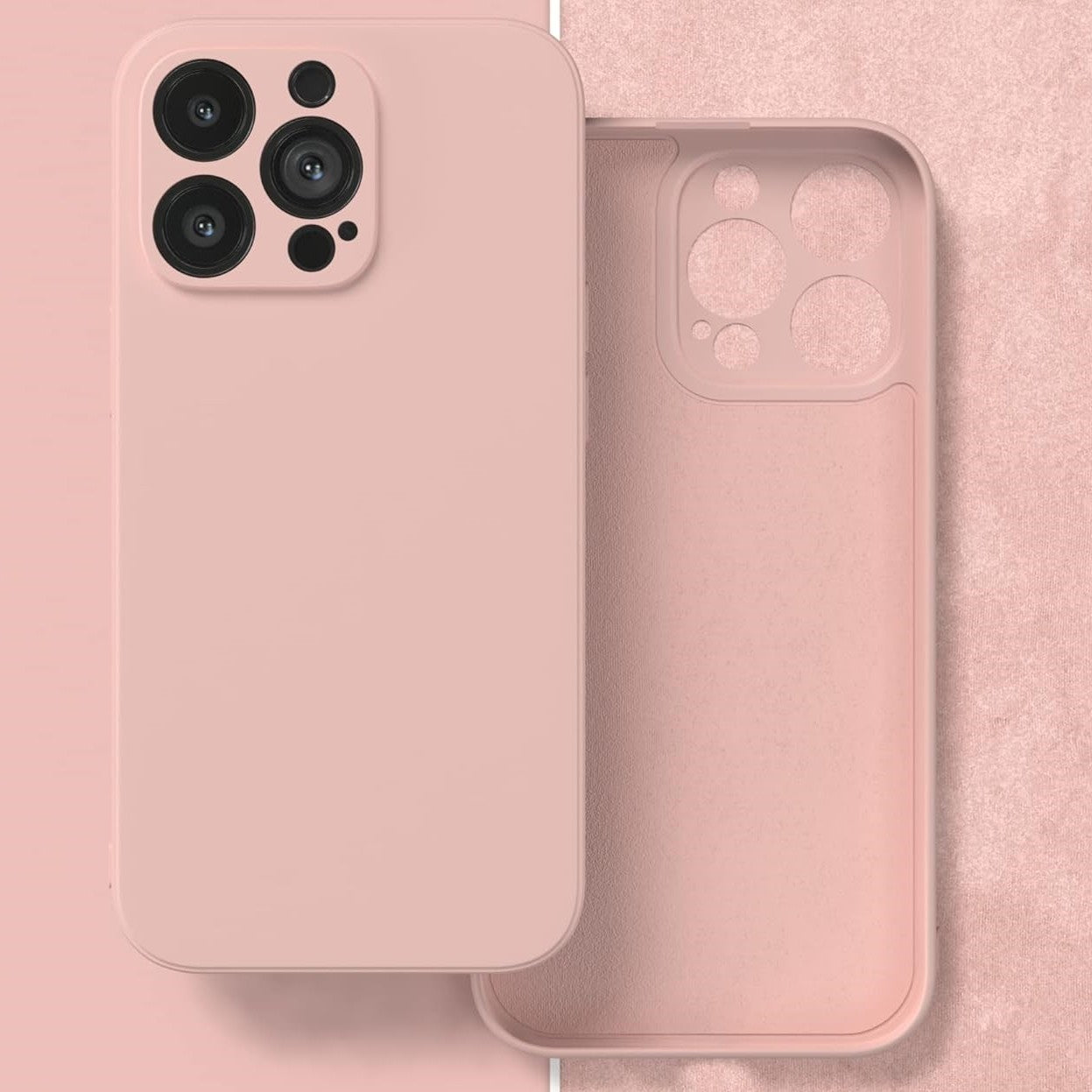 Dėklas Liquid Silicone 1.5mm Samsung A276 A27 5G rožinis