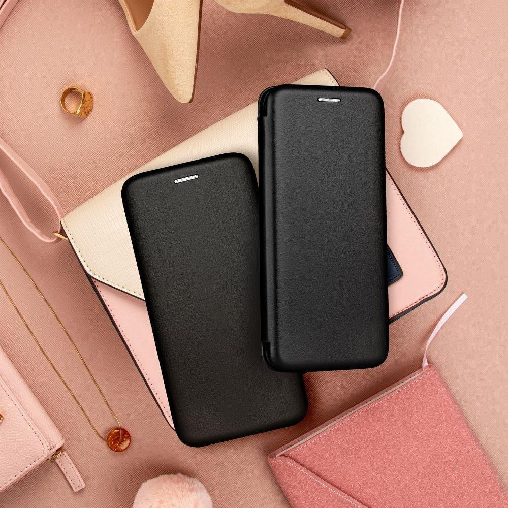 Dėklas Book Elegance Samsung A175 A17 4G/A176 A17 5G tamsiai mėlynas