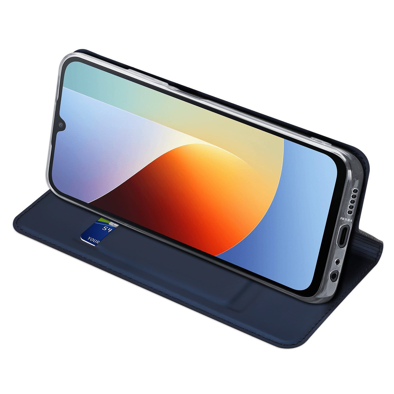 Dėklas Dux Ducis Skin Pro Xiaomi Redmi A7 Pro 4G/5G tamsiai mėlynas
