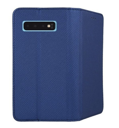 Dėklas Smart Magnet Xiaomi Redmi Note 15 Pro Plus 5G tamsiai mėlynas