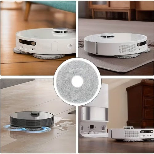 Atsarginės mikropluošto šluostės skirtos Dreame/Xiaomi dulkių siurbliams
